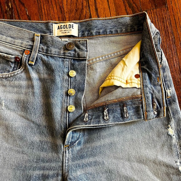 Agolde Taylor High Rise Kick Flare - Picture 4 of 10